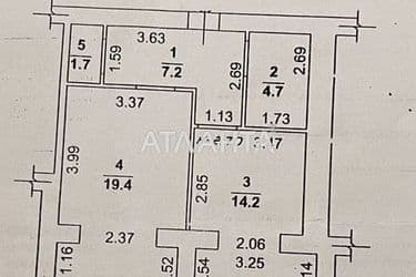 1-кімнатна квартира за адресою вул. Сахарова (площа 38 м²) - Atlanta.ua - фото 16