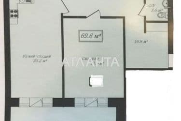 1-кімнатна квартира за адресою вул. Французький бульв. (площа 71,6 м²) - Atlanta.ua - фото 39