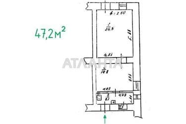 1-кімнатна квартира за адресою вул. Мала Арнаутська (площа 47,2 м²) - Atlanta.ua - фото 7