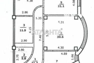 3-комнатная квартира по адресу Шевченко пр. (площадь 144,4 м²) - Atlanta.ua - фото 20