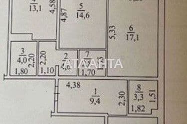 3-комнатная квартира по адресу ул. Прохоровская (площадь 92,7 м²) - Atlanta.ua - фото 36