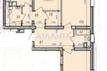 3-комнатная квартира по адресу ул. Прохоровская (площадь 92,7 м²) - Atlanta.ua - фото 37