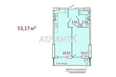 1-комнатная квартира по адресу ул. Генуэзская (площадь 52,6 м²) - Atlanta.ua - фото 17