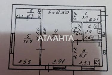 2-кімнатна квартира за адресою вул. Мечнікова (площа 44 м²) - Atlanta.ua - фото 22