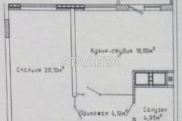 2-кімнатна квартира за адресою Люстдорфська дор. (площа 50,7 м²) - Atlanta.ua - фото 30