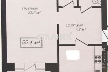 1-комнатная квартира по адресу Французский бул. (площадь 56,4 м²) - Atlanta.ua - фото 22