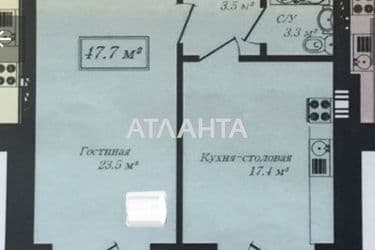 1-кімнатна квартира за адресою вул. Французький бульв. (площа 50,1 м²) - Atlanta.ua - фото 17