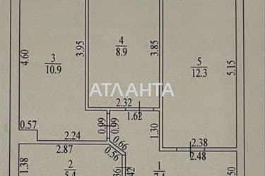 2-комнатная квартира по адресу ул. Марсельская (площадь 44,9 м²) - Atlanta.ua - фото 8