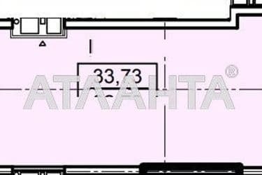 1-комнатная квартира по адресу Тополинный пер. (площадь 33,7 м²) - Atlanta.ua - фото 7