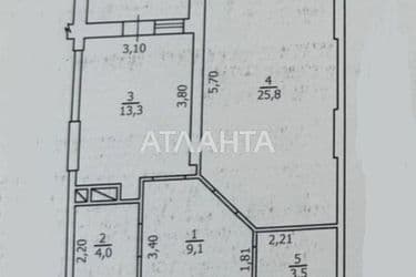 1-room apartment apartment by the address st. Frantsuzskiy bul Proletarskiy bul (area 58 m²) - Atlanta.ua - photo 18