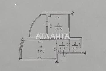 1-кімнатна квартира за адресою Небесної сотні пр. (площа 41 м²) - Atlanta.ua - фото 14