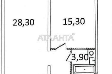 1-комнатная квартира по адресу ул. Пионерская (площадь 55,9 м²) - Atlanta.ua - фото 14