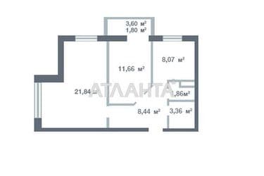 2-rooms apartment apartment by the address st. Novoselov (area 56,1 m²) - Atlanta.ua - photo 12