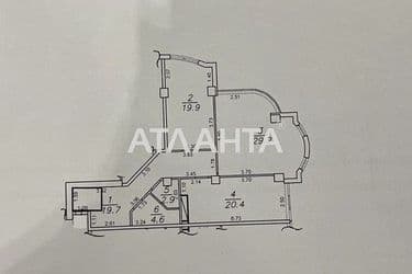 2-rooms apartment apartment by the address st. Frantsuzskiy bul Proletarskiy bul (area 96,7 m²) - Atlanta.ua - photo 48