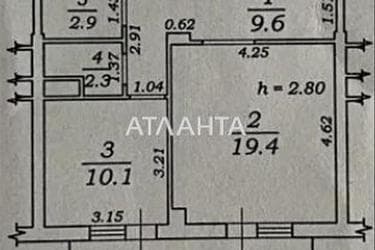 1-room apartment apartment by the address st. Srednyaya Osipenko (area 46 m²) - Atlanta.ua - photo 26
