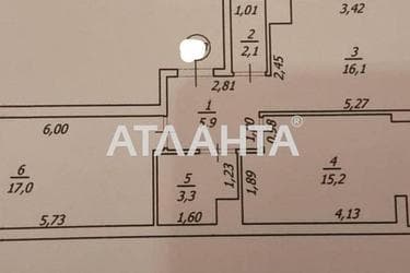 2-кімнатна квартира за адресою вул. Райдужний м-н (площа 61 м²) - Atlanta.ua - фото 22