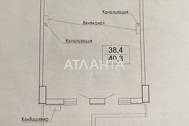 1-room apartment apartment by the address st. Karantinnaya Lizoguba (area 40,3 m²) - Atlanta.ua - photo 26