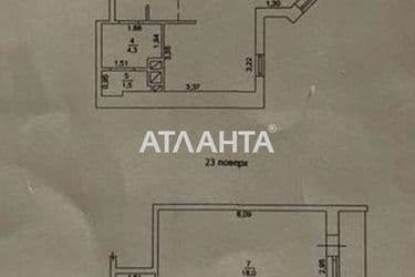 Багатокімнатна квартира за адресою вул. Жаботинського (площа 140 м²) - Atlanta.ua - фото 56