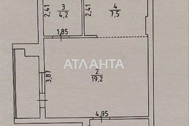 1-room apartment apartment by the address st. Raduzhnyy m n (area 40 m²) - Atlanta.ua - photo 26