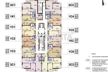 3-комнатная квартира по адресу ул. Олександра Олеся (площадь 84,1 м²) - Atlanta.ua - фото 15