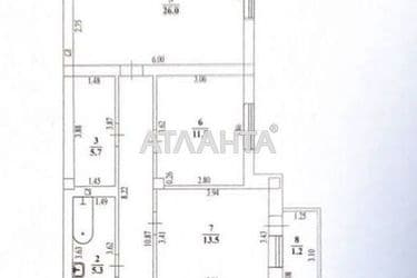 2-rooms apartment apartment by the address st. Milanskaya (area 106 m²) - Atlanta.ua - photo 26