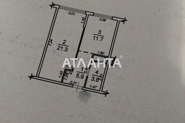 1-room apartment apartment by the address st. Zhemchuzhnaya (area 43 m²) - Atlanta.ua - photo 22