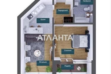1-room apartment apartment by the address st. Frantsuzskiy bul Proletarskiy bul (area 45 m²) - Atlanta.ua - photo 40