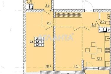 2-кімнатна квартира за адресою вул. Прохорівська (площа 68 м²) - Atlanta.ua - фото 4