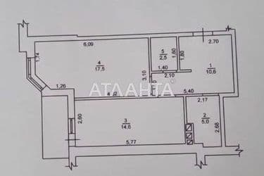 1-room apartment apartment by the address st. Zhabotinskogo Proletarskaya (area 51,4 m²) - Atlanta.ua - photo 25