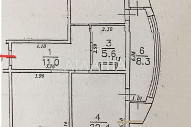 2-rooms apartment apartment by the address st. Arkadievskiy per (area 98,4 m²) - Atlanta.ua - photo 11