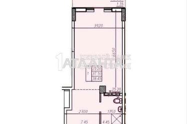 1-комнатная квартира по адресу Шевченко пр. (площадь 39,2 м²) - Atlanta.ua - фото 24