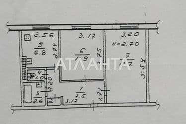 2-кімнатна квартира за адресою вул. Заболотного ак. (площа 48 м²) - Atlanta.ua - фото 24