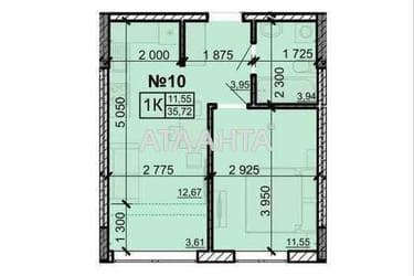 1-room apartment apartment by the address st. Vilyamsa ak (area 35 m²) - Atlanta.ua - photo 35