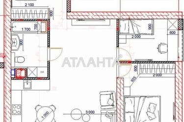 2-кімнатна квартира за адресою вул. Краснова (площа 70 м²) - Atlanta.ua - фото 12