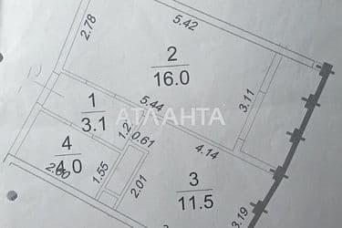 1-комнатная квартира по адресу ул. Генуэзская (площадь 37 м²) - Atlanta.ua - фото 22