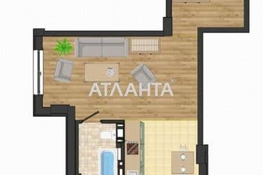 1-room apartment apartment by the address st. Nikolaevskaya (area 37,6 m²) - Atlanta.ua - photo 16