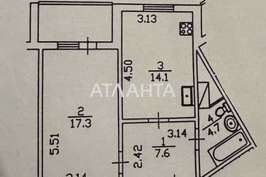 1-room apartment apartment by the address st. Prosp Pravdy (area 46 m²) - Atlanta.ua - photo 12