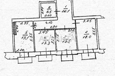3-кімнатна квартира за адресою вул. Гімназійна (площа 96 м²) - Atlanta.ua - фото 34