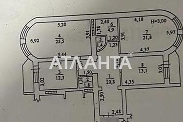 3-комнатная квартира по адресу Шампанский пер. (площадь 105,2 м²) - Atlanta.ua - фото 54