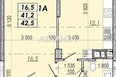 1-кімнатна квартира за адресою Овідіопольська дор. (площа 42,5 м²) - Atlanta.ua - фото 14