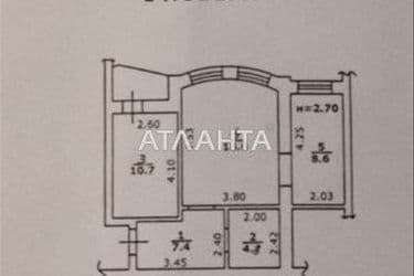 2-комнатная квартира по адресу ул. Вильямса ак. (площадь 51 м²) - Atlanta.ua - фото 26