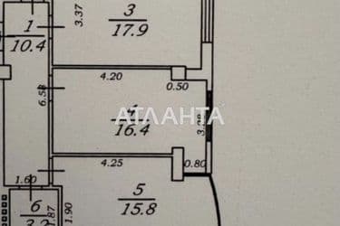 2-комнатная квартира по адресу ул. Пригородская (площадь 65,2 м²) - Atlanta.ua - фото 19