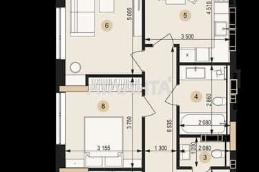 3-rooms apartment apartment by the address st. Pasechnaya ul (area 82,5 m²) - Atlanta.ua - photo 13