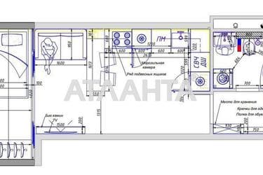 1-комнатная квартира по адресу Успенский пер. (площадь 34,6 м²) - Atlanta.ua - фото 8