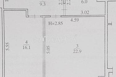 2-rooms apartment apartment by the address st. Dmitriya Lutsenko Kreysera Avrora (area 55 m²) - Atlanta.ua - photo 32