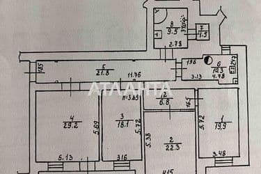 Многокомнатная квартира по адресу Пироговский пер. (площадь 157,2 м²) - Atlanta.ua - фото 40