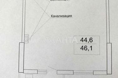 1-room apartment apartment by the address st. Topolinnyy per (area 46,1 m²) - Atlanta.ua - photo 18