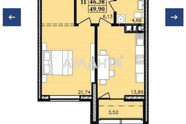 1-комнатная квартира по адресу ул. Франко Ивана (площадь 50 м²) - Atlanta.ua - фото 32