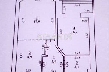 2-комнатная квартира по адресу ул. Старицкого (площадь 53 м²) - Atlanta.ua - фото 34