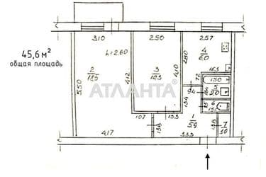 2-комнатная квартира по адресу Шовкуненко пер. (площадь 45,6 м²) - Atlanta.ua - фото 13